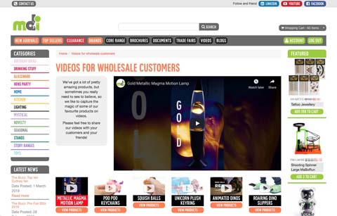 Wholesale video