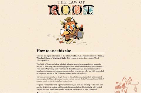 Law of Root